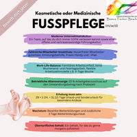 Fu&szlig;pflege Stellenanzeige (Instagram Post)